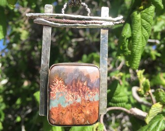 Square Prudent Man necklace
