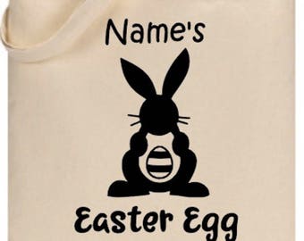 Personalised Easter Egg Hunt Bag - Goodie Bag - Treat Bag