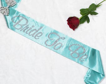 Glitters Bride to Be (Tiffany) Sash // Hen's Party // Bachelorette Party // Hen's Party Sash // Bridal Shower// Bride to Be// Photo shoot