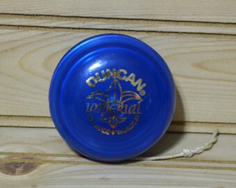 Vintage Duncan Imperial YoYo Worlds #1 USA Made Blue Yo-Yo