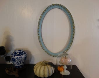 Oval Vintage Frame,Shabby cottage, French Country, Romantic home