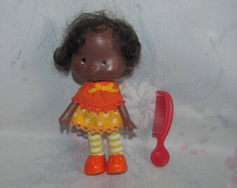Vintage American Greetings/Kenner Strawberry Shortcake - Orange Blossom Doll with Comb