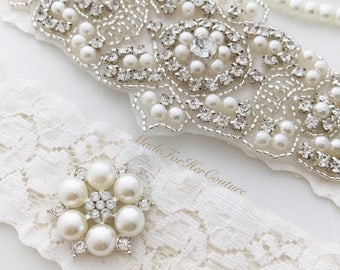 wedding garter, wedding garter set, wedding garter lace, wedding garter belt, wedding garter set ivory, bridal garter, bridal garter belt