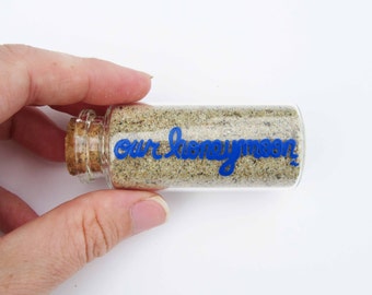 Honeymoon Small Sand Keepsake Bottle | FREE SHIPPING