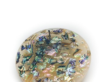 Eco-Resin coaster, Orgone Charging Plate Disk, Resin, Orgonite®