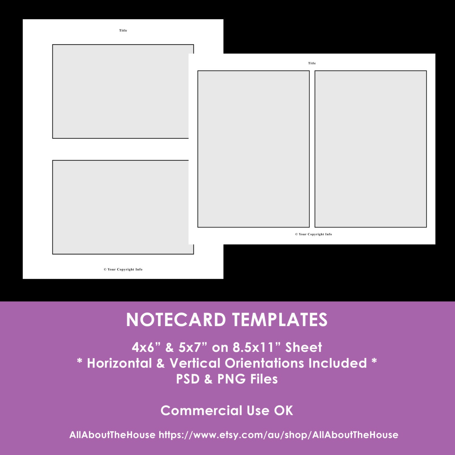 4x6 template
