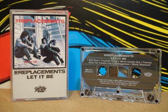 Let It Be by The Replacements Vintage Cassette Tape