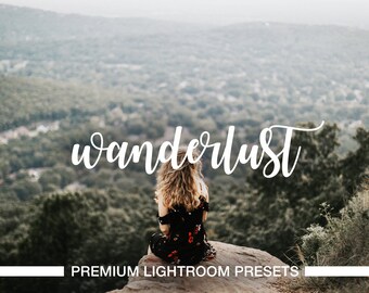 Wanderlust Lightroom Presets, Travel Photography Blogger Presets, Modern Presets Bundle, VSCO Portrait Presets, Footloose Photo Retouching