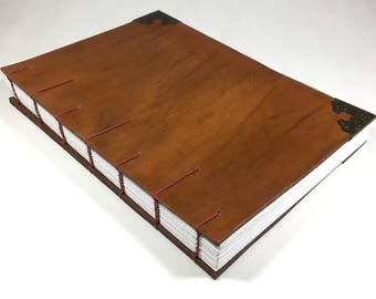 Coptic Stitch Leather Journal / Sketchbook