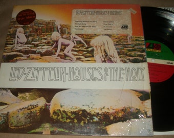 Led Zeppelin "Houses of the Holy" Atlantic Records 1973 (Sterling Sound RL) First Pressing **Original Shrinkwrap** Hype Stickers! Mega-Rare!