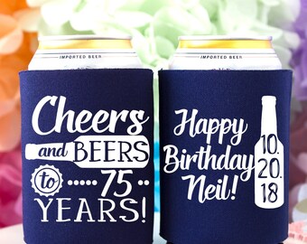 Birthday koozies | Etsy