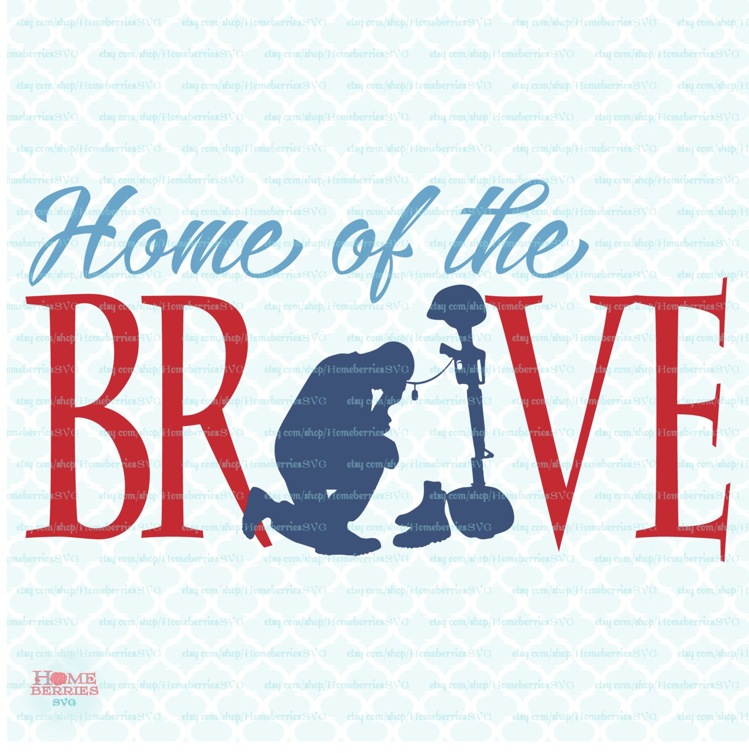 Download Home of the Brave svg Fallen Soldier svg Military svg