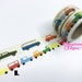 Colorful cars Washi Tape 1.5cm x 10 meters WT692 WT617