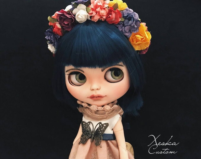 Custom Blythe Doll OOAK. BLUE MOON