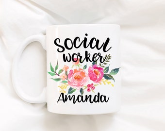 Social worker/social worker gift/BSW/MSW/social worker coffee mug/coffee mug/DISHWASHER safe