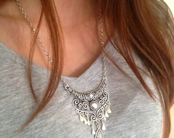 Boho Necklace • Ethnic Necklace • Bohemian necklace • Tribal necklace • Pashtun Kuchi Necklace • Gypsy Necklace