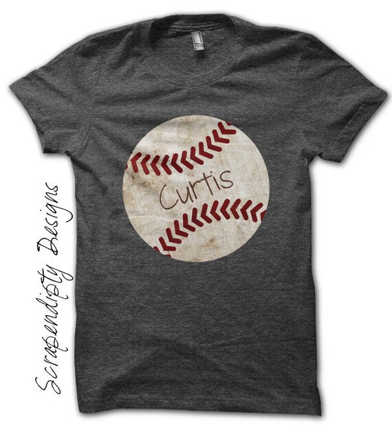 Iron on Baseball Shirt PDF Sports Iron on Transfer