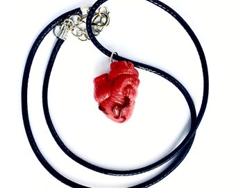 Anatomical Heart Pendant