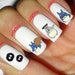 60 Totoro Anime Japan Set2 Waterslide OR Peel & Apply Nail Art Decal Image