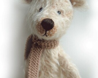 SCOOTER OOAK artist bear epattern by Jenny Lee of jennylovesbenny bears
