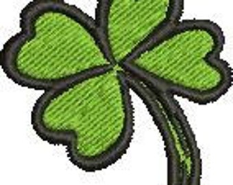 Machine Embroidery Shamrock