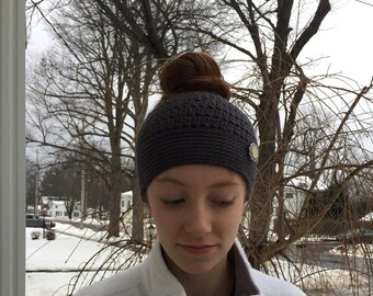 Messy Bun Hat