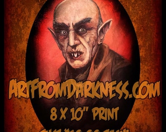 Horror Movie Monster Nosferatu Count Orlok