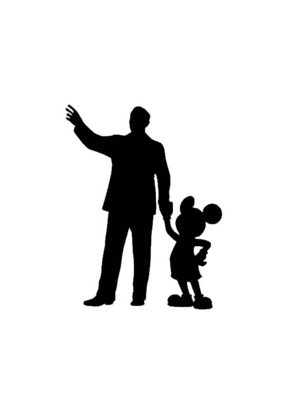 Download Mickey and Walt Disney Disney Magic Band Decal Disney Decal