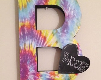 Tie dye letters | Etsy