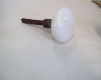 Vintage Porcelain Door Knob, Victorian, Free Shipping G6