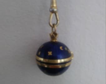 Blue Bucherer Pendant Ball Watch