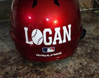 Baseball/Softball Helmet Decal