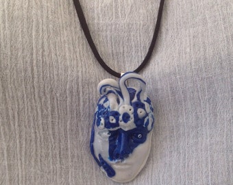 Face Art Jewellery handmade-Jewellery-Fashion Jewellery- Unique Jewellery-Polymere Clay Face.