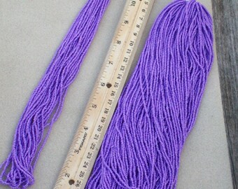 Terra purple size 11 seed beads , glass seed beads , Czech seed beads