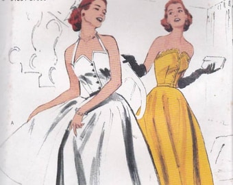 Butterick Retro 1950s summer dress reissued pattern uncut and factory folded Out of Print