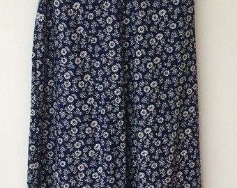 1970's halter neck maxi dress size small