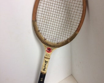 Poncho Gonzales vintage tennis racket old tennis racket