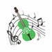 Machine Embroidery Design - Musical Instrument Collection #04