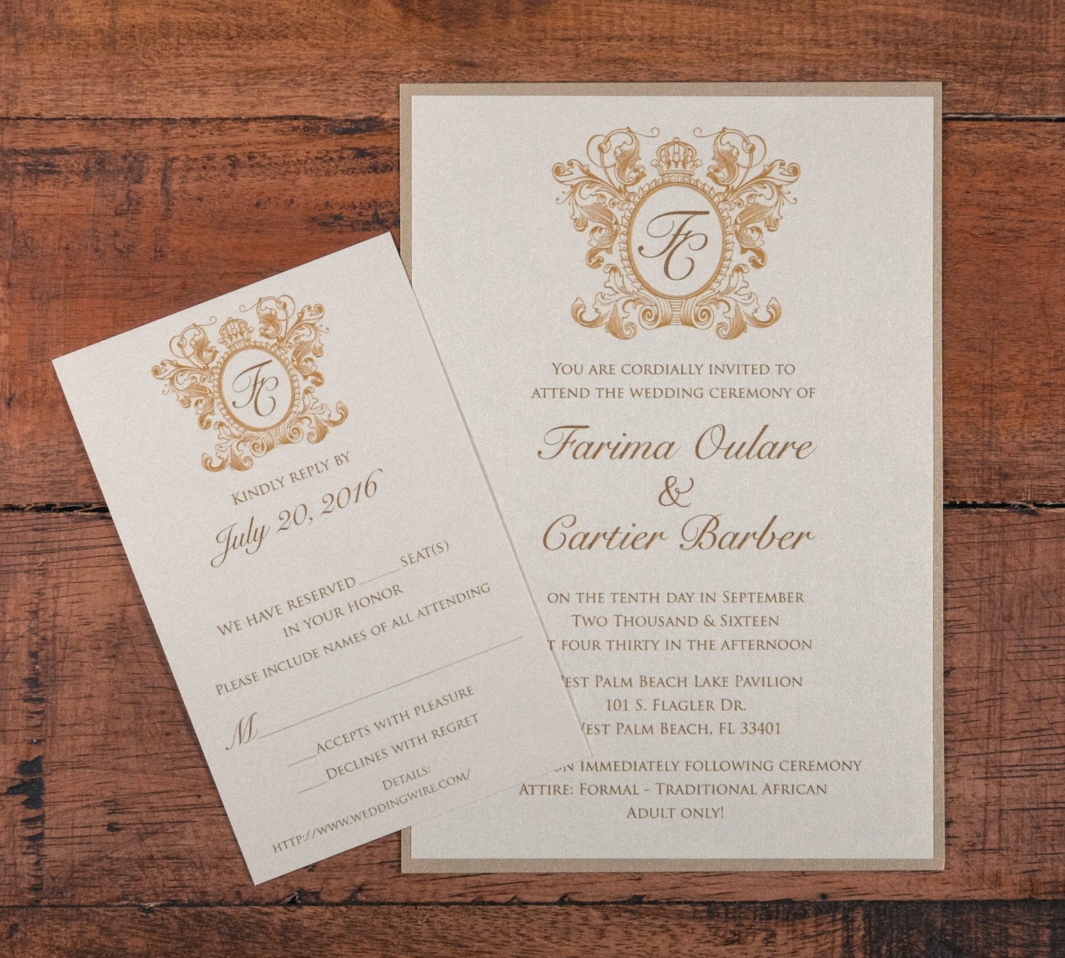 Crest Wedding Invitation Crest Wedding Invitations Shield