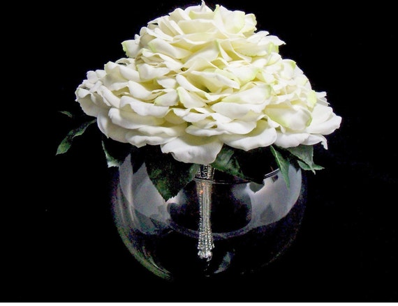 Bridal White Glamelia Bouquet