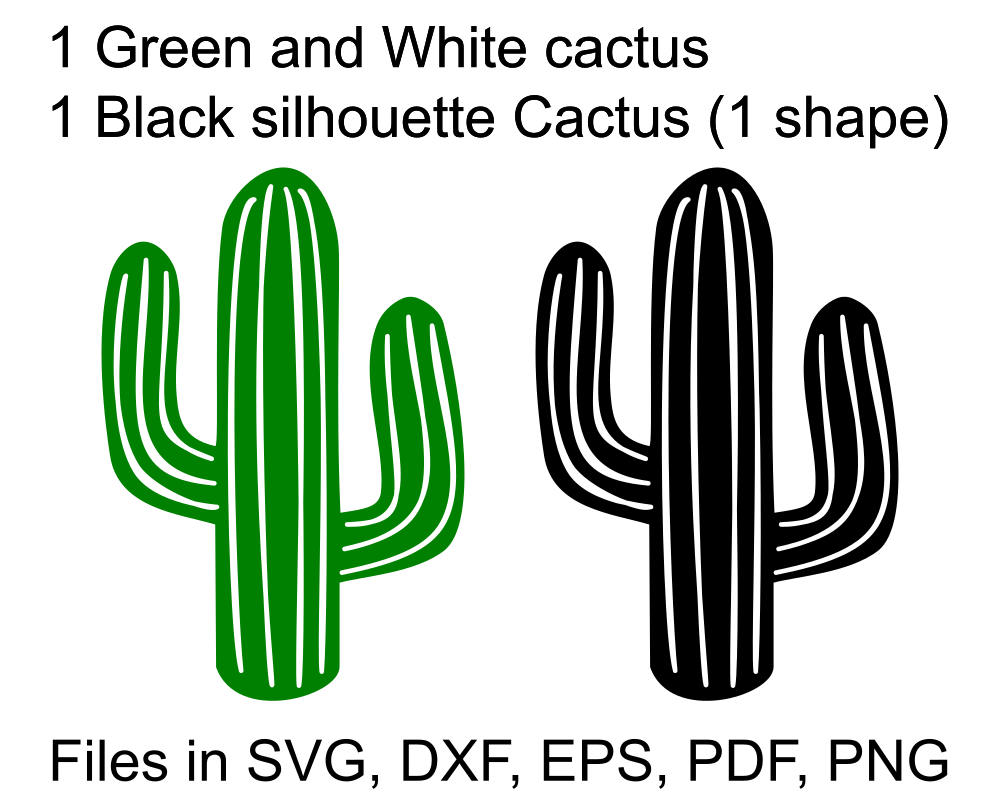 Cute Cactus Svg Free - Layered SVG Cut File - Download Free Font - All