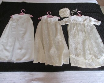 Robes Baptème bébé ancien / Old Set of baptism