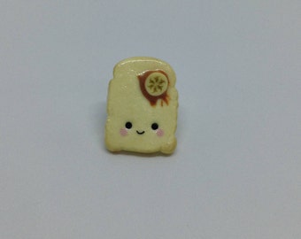 Peanut Butter and Banana Toast Pin
