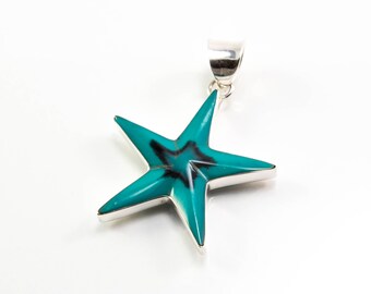 Starfish Turquoise Pendant