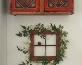 Kitchen furniture , living room furniture , rustic cabinet house in the mountains , kitchen cabinet , bath cabinet handpainted