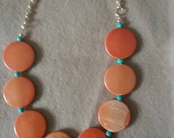 Orange Necklace - 2018 Bold statement