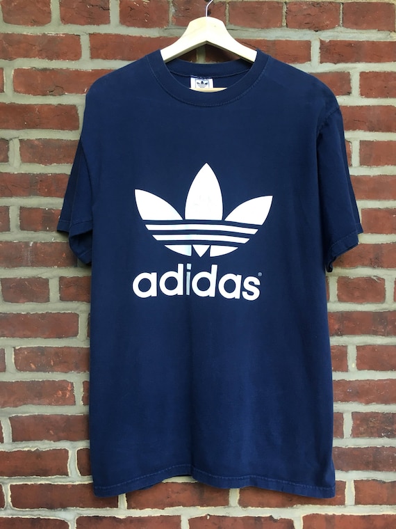 adidas trefoil t shirt 80s adidas trefoil t shirt 80s
