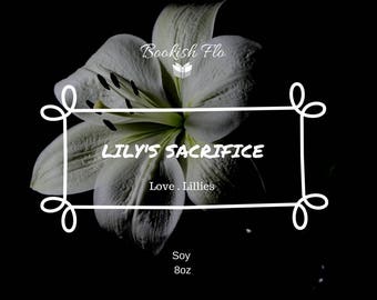 Lily's Sacrifice ~ Wood Wick 100% Soy Wax Candle