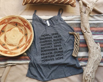 Way of Life Slouchy Tank Top