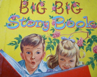 vintage 1930s "Big Big Storybook"